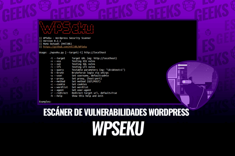 WPSeku Escáner de Vulnerabilidades de Seguridad para WordPress