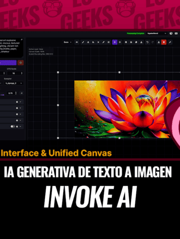 Invoke AI IA Generativa de Texto a Imagen de código abierto