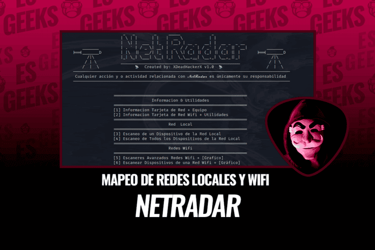 NetRadar Mapeo de Redes Locales y WiFi