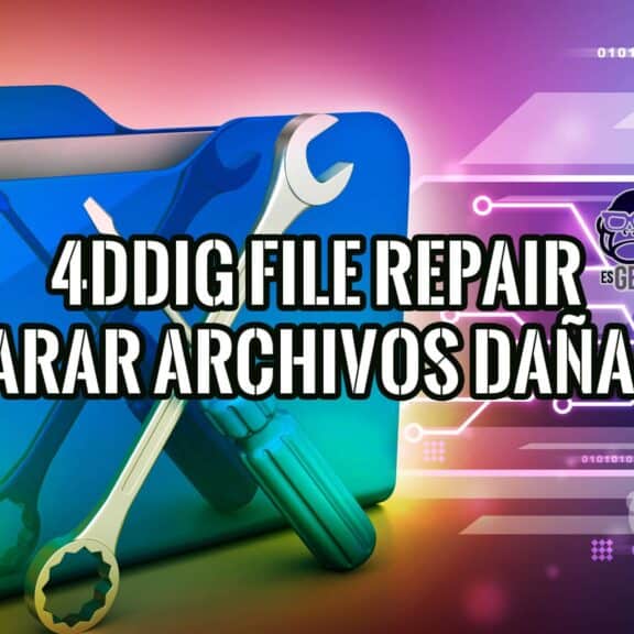 4DDiG File Repair Herramienta Definitiva para Reparar Archivos Dañados