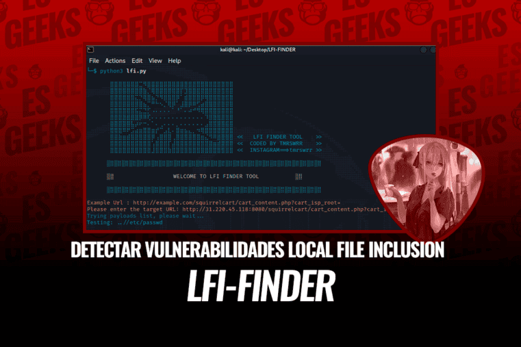 LFI-Finder Detectar Vulnerabilidades Local File Inclusion (LFI)