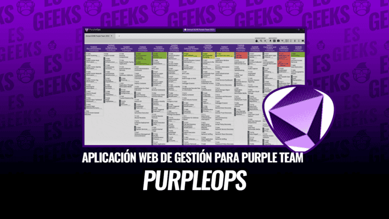 PurpleOps Aplicación Web de Gestión de Purple Team