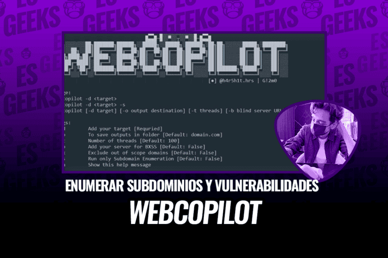 WebCopilot Enumeración de Subdominios y Busca Vulnerabilidades