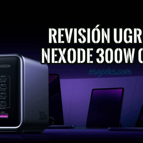 Revisión del Ugreen Nexode 300W GAN Cargador Tipo C