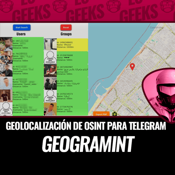 Geogramint Herramienta de Geolocalización de OSINT para Telegram