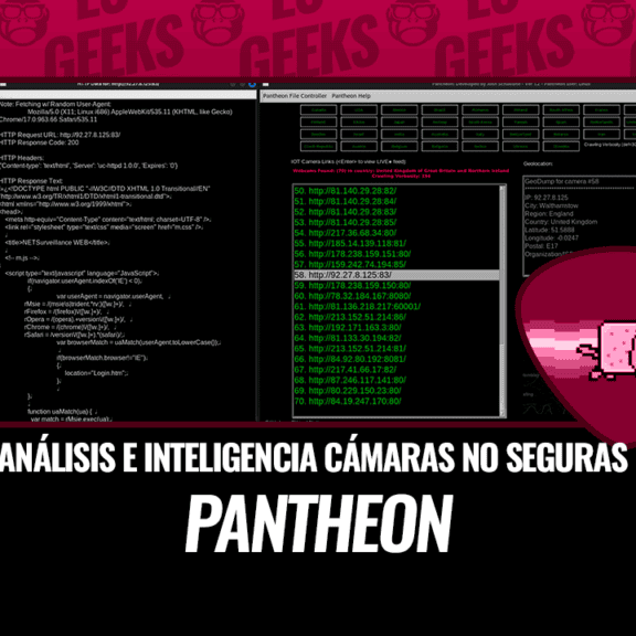 Pantheon Análisis e Inteligencia de Cámaras No Seguras