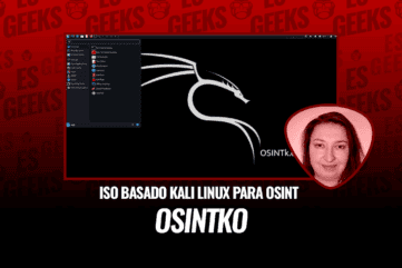 OSINTk ISO Basado en Kali Linux para Investigaciones OSINT