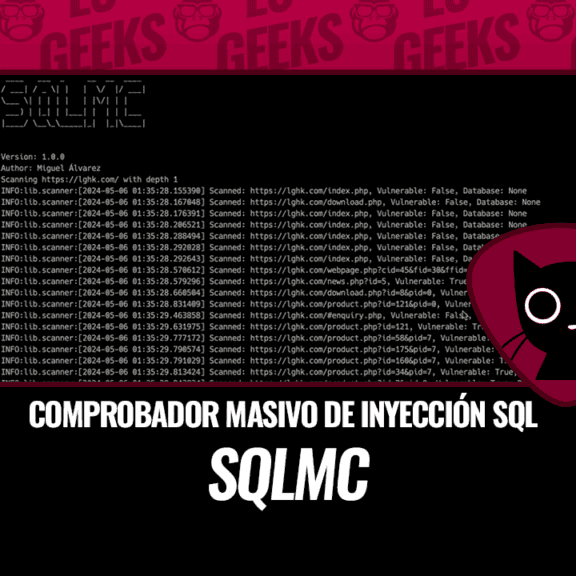 SQLMC Comprobador Masivo de Inyección SQL