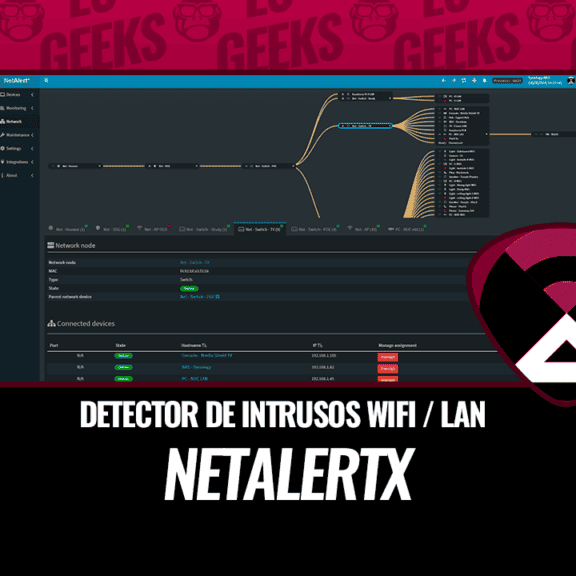 NetAlertX Detector de Intrusos WIFI y LAN