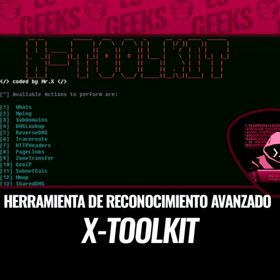X-toolkit Herramienta de Reconocimiento Avanzado