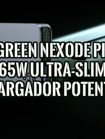 Ugreen Nexode Pro 65W Ultra-Slim Pequeño Cargador Super Potente