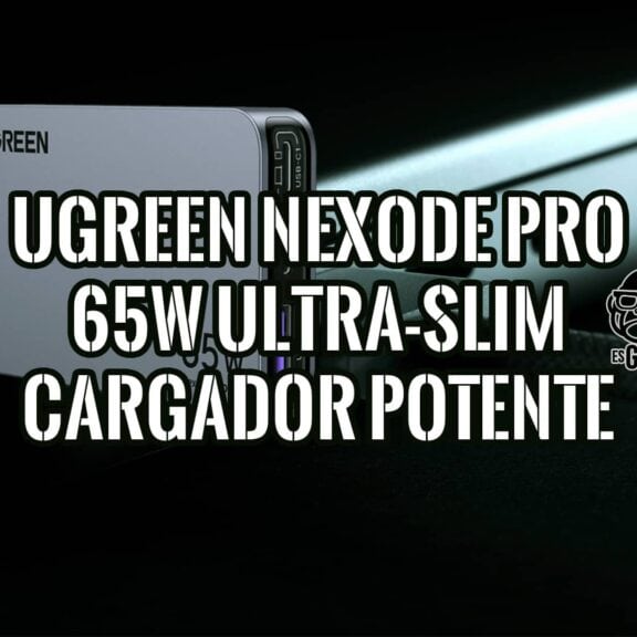 Ugreen Nexode Pro 65W Ultra-Slim Pequeño Cargador Super Potente