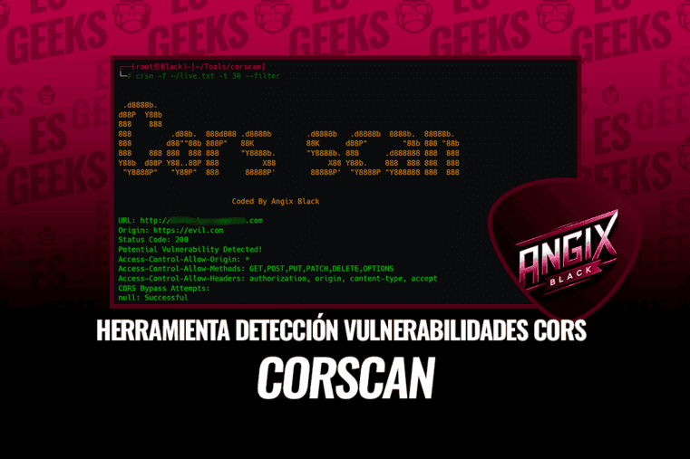 Corscan Herramienta Avanzada de Detección de Vulnerabilidades CORS