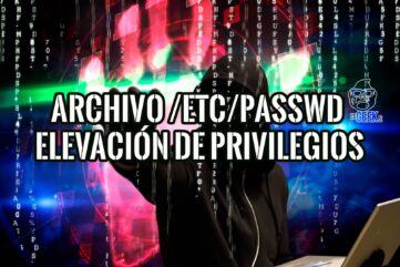 Archivo /etc/passwd para la Elevación de Privilegios