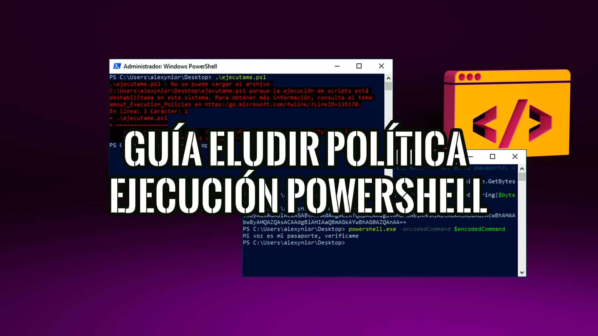 Guía para Eludir la Política de Ejecución de Microsoft PowerShell