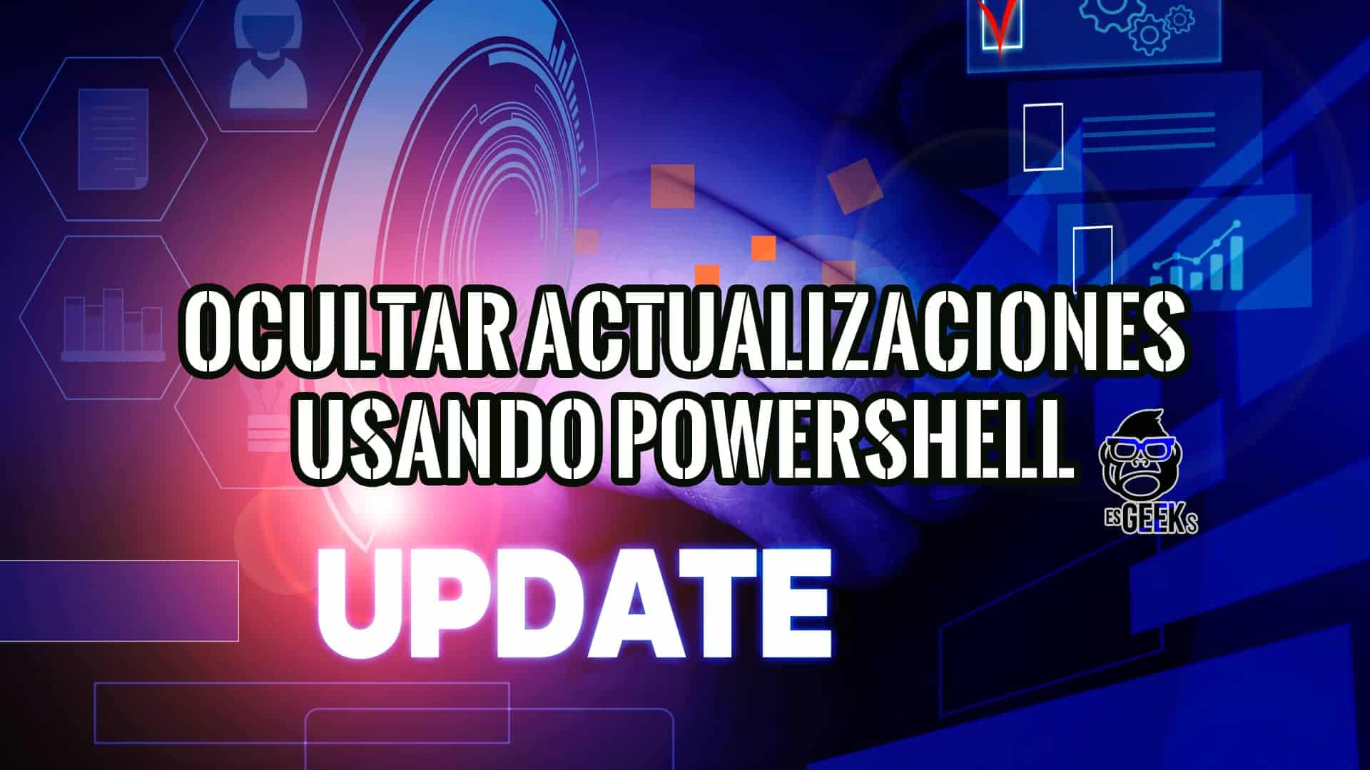 Utilizar PowerShell en Windows para ocultar actualizaciones