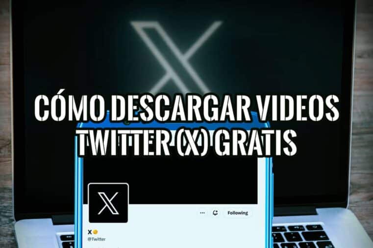 Un portátil y un teléfono móvil mostrando la interfaz de X (antes Twitter).
