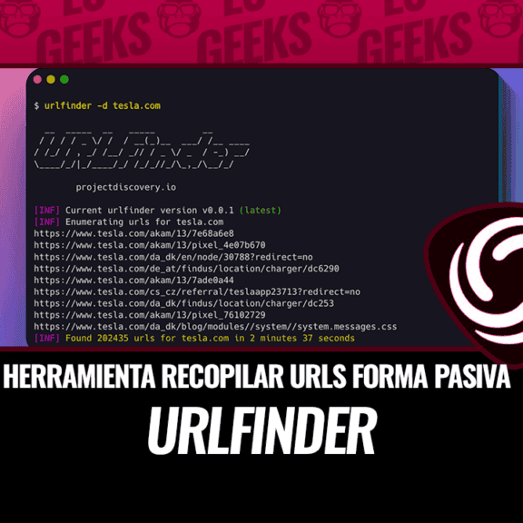 Herramienta URLFinder