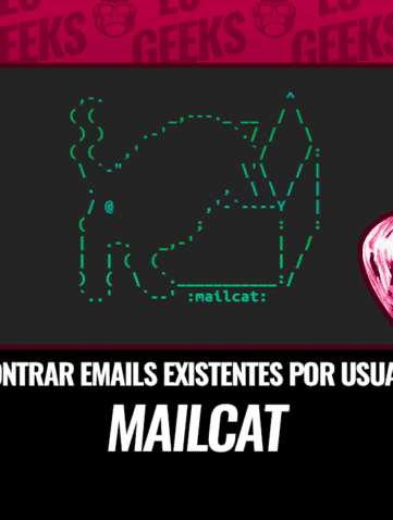 Herramienta Mailcat buscar emails
