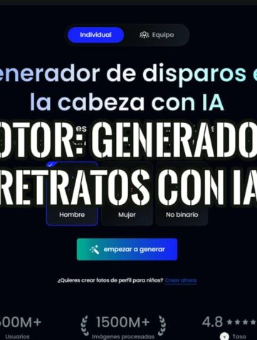 Crea retratos profesionales con IA. ¡Fácil y rápido!