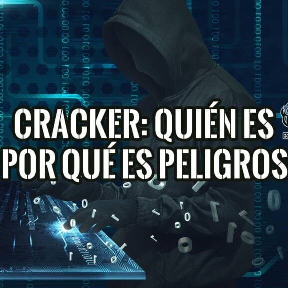 Imagen de un cracker intentando acceder a un sistema informático; descubre qué es un cracker y cómo protegerte.
