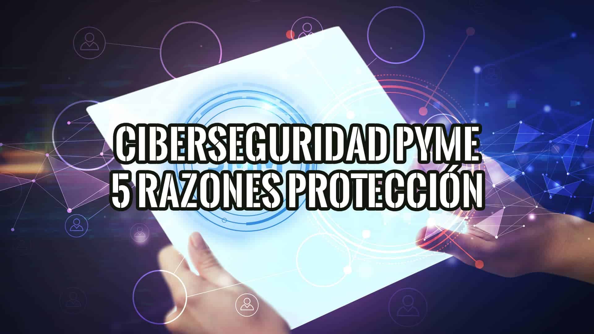 Ciberseguridad PYME: 5 razones para contratar una empresa de seguridad informática.