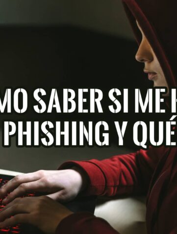 Persona trabajando en laptop, chequeando si sufrió phishing. Consejos para detectar y reaccionar ante estafas online.