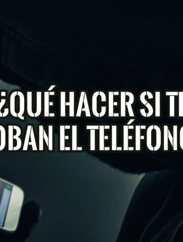 ¿Qué hacer si te roban el teléfono?: Protege tus datos e intenta recuperarlo. Imagen de un teléfono robado, consejos de seguridad.
