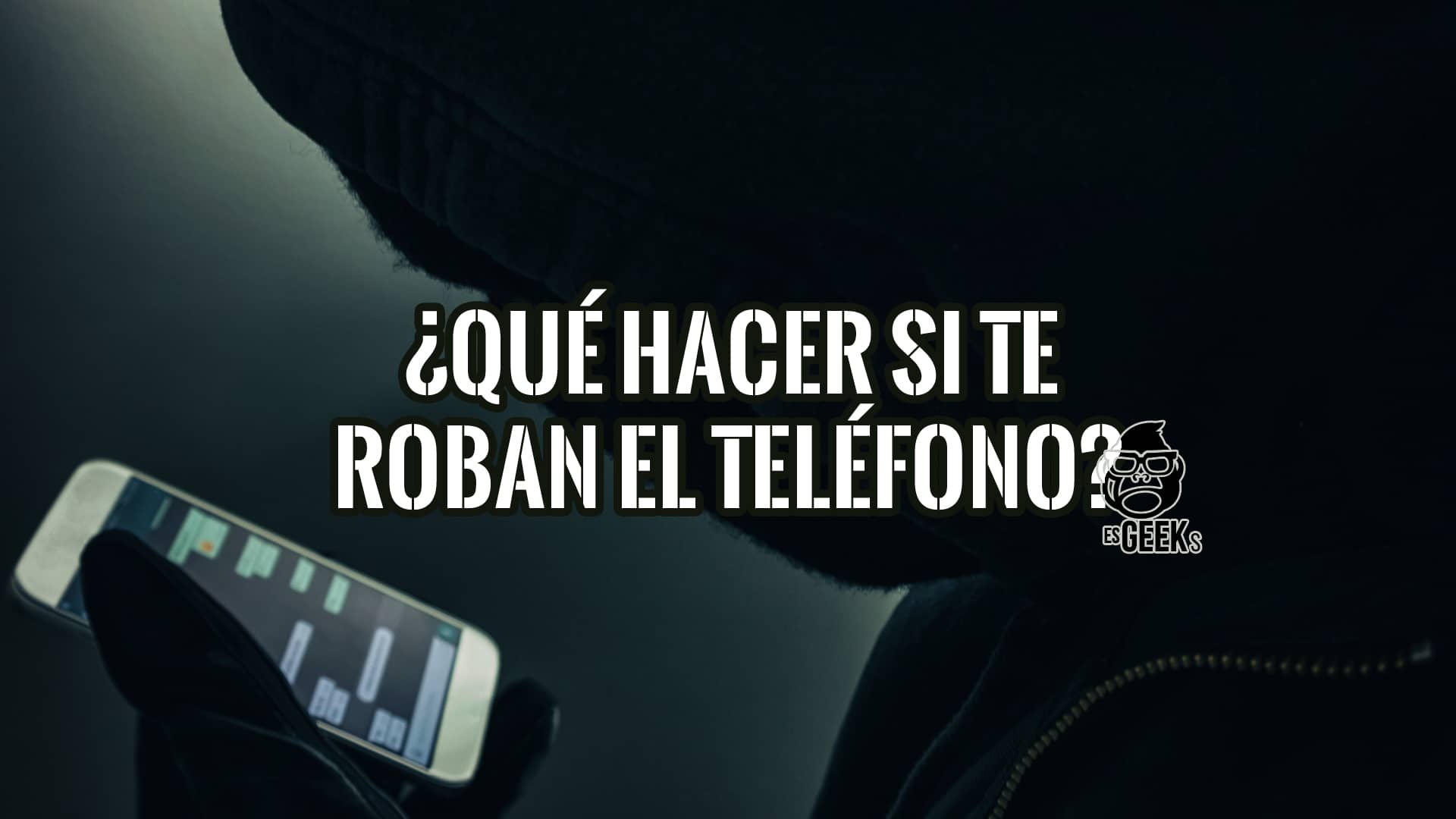 ¿Qué hacer si te roban el teléfono?: Protege tus datos e intenta recuperarlo. Imagen de un teléfono robado, consejos de seguridad.
