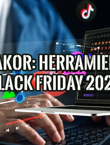 Oferta de Black Friday 2025 de Edimakor, una herramienta de IA para crear video, mostrada en la pantalla de un portátil.