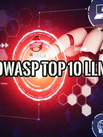 Mano robótica interactuando con interfaz sobre OWASP Top 10 LLM, los riesgos de seguridad en la IA generativa para 2025.