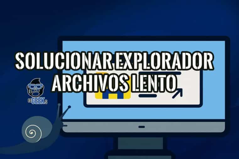 Ilustración de un caracol simbolizando un explorador de archivos lento en Windows 11.
