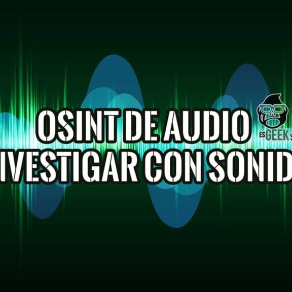 Gráfico sobre OSINT de audio que muestra ondas sonoras, representando cómo investigar con sonido para obtener información.