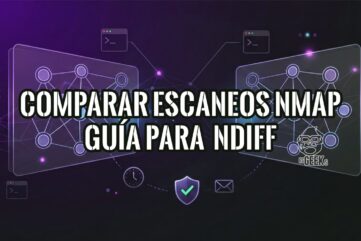 Portada de la guía para comparar escaneos nmap con ndiff.