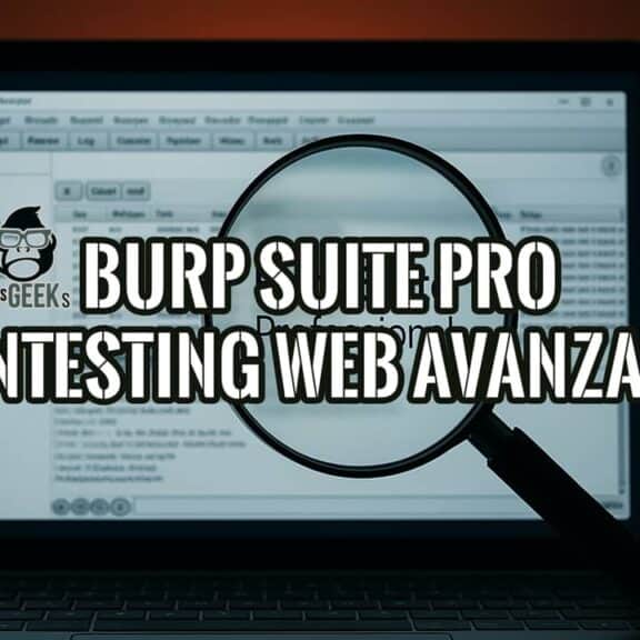 Interfaz de Burp Suite Pro para pentesting web avanzado