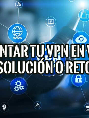 Ilustración conceptual sobre los retos y soluciones de montar una VPN en un VPS