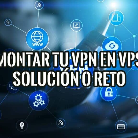 Ilustración conceptual sobre los retos y soluciones de montar una VPN en un VPS
