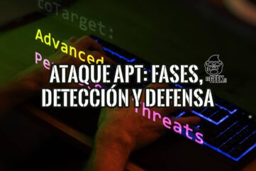 Ilustración de un ataque APT que destaca sus fases de infiltración, técnicas de detección y estrategias de defensa.