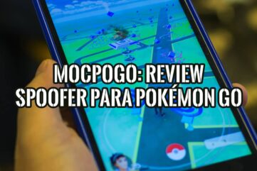 Jugando Pokémon GO en el móvil, tema de la reseña de MocPOGO