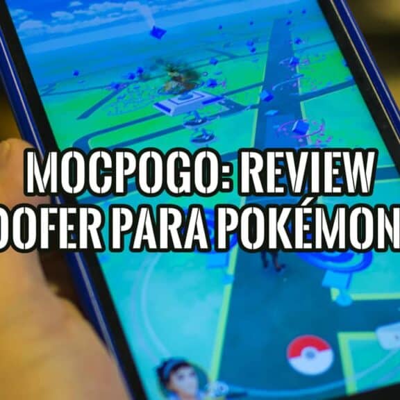 Jugando Pokémon GO en el móvil, tema de la reseña de MocPOGO