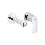 خلاط حوض دفن جروهي يوروسمارت كروم 2فتحه هاند ميكسر بدون جسم 19381000