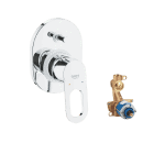 خلاط بانيو جروهي باولوب بالمحول بالجسم هاند مكسر كروم 29041000