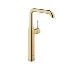 خلاط حوض جروهي نيو ايسينس عالى 1 فتحه مقبض من الجانب هاند مكسر ذهبي لامع 24170GL1 - 32901GL1