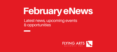 Flying Arts eNews: February/March 2024