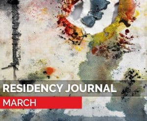 residency journal march - featuring Rose Rigley