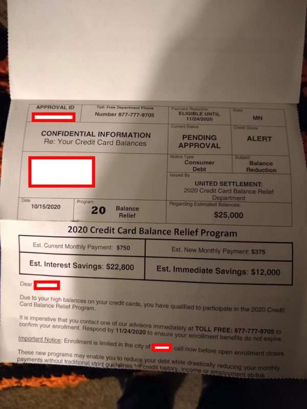 2020 Credit Card Balance Relief