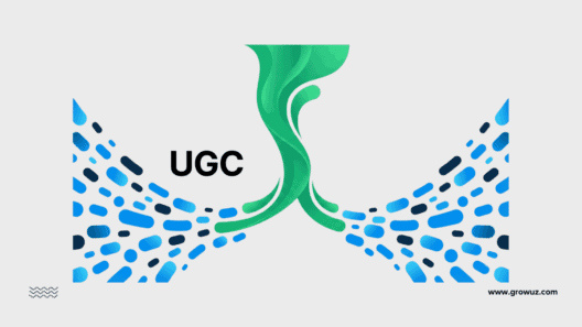 Ilustración sobre qué es UGC mostrando el flujo de contenido generado por el usuario.