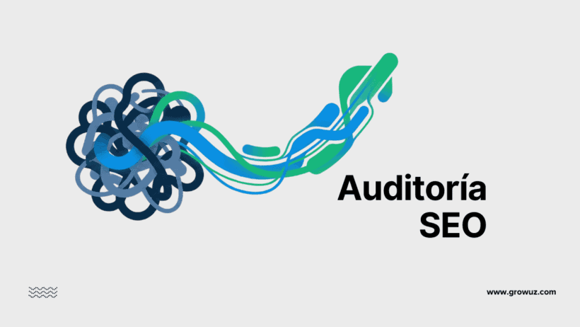 Ilustración conceptual de una auditoría SEO que transforma un conjunto de problemas complejos y enredados en un proceso claro y optimizado.