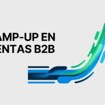 Portada del artículo sobre Ramp-Up en Ventas B2B, mostrando el título y un gráfico de aceleración.