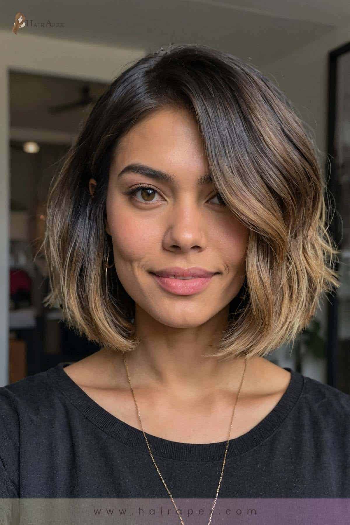 Medium Length Haircut 1c 1